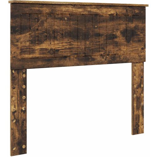 Krevetna konstrukcija Dimljeni hrast 100 x 200 cm Smeđa 210 x 101 x 90 cm Slike