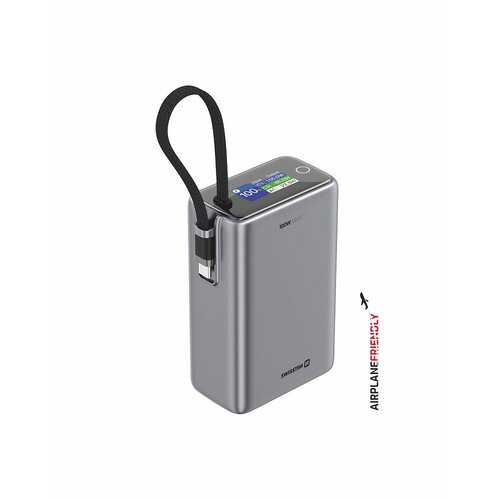 Prenosna baterija Swissten 25000 mAh z vgrajenim USB-C kablom Cene