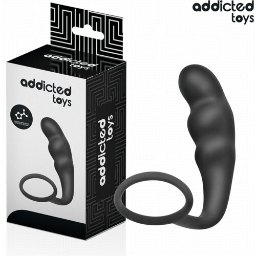 Addicted Toys Cock Erekcijski ObroČek Z Analnim Čepom Addicted Toys 4 Cene