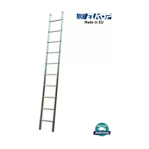 Elkop Jednodelne Aluminijumske Merdevine 1x10 - 2,7m Slike