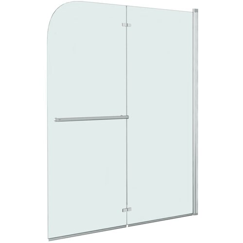 vidaXL Sklopiva vrata za tuš-kabinu s 2 ploče ESG 95 x 140 cm Cijene
