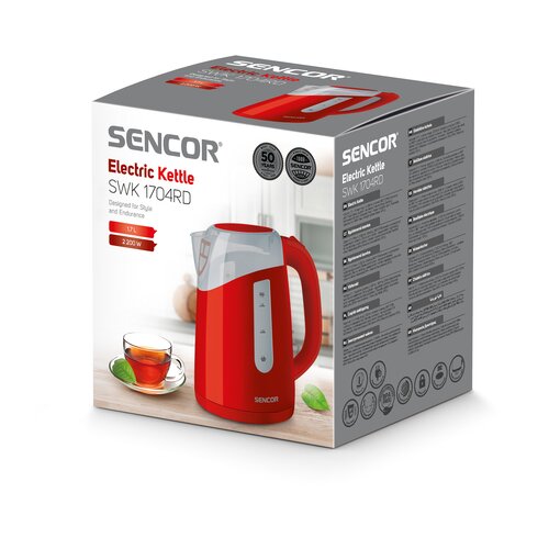 Sencor kuhalo za vodu SWK 1704RD Slike