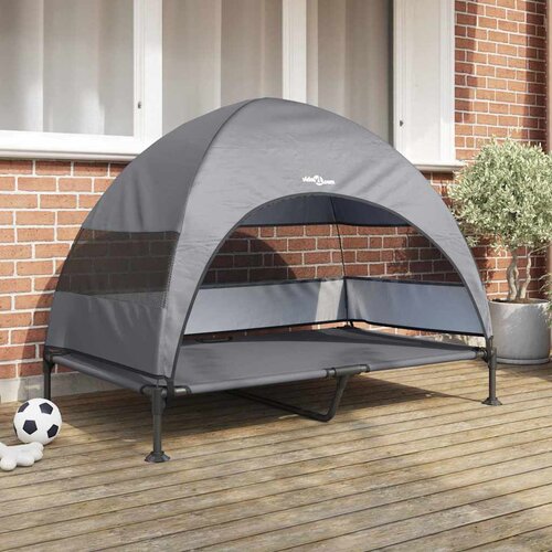  Povi&scaron;eni krevet za pse Svijetlo siva 127 x 81 x 108 cm Cijene