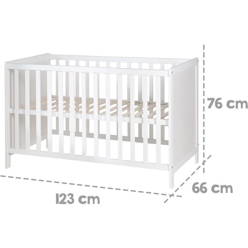Roba Bijeli dječji krevet 60x120 cm &amp;ndash; Slike