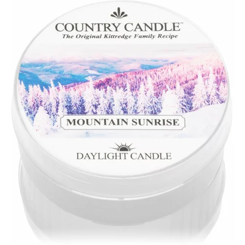 Country Candle Mountain Sunrise čajna svijeća 42 g