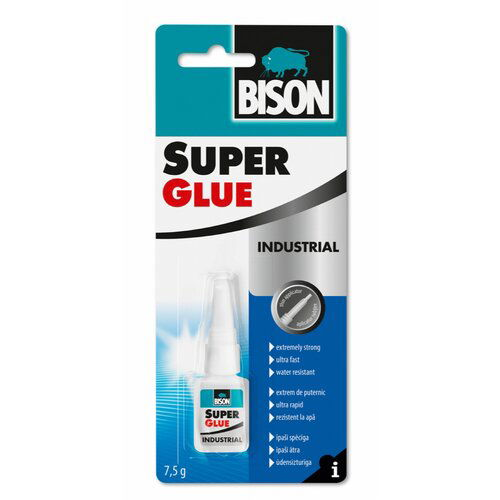 Bison super glue professional 7/5 gr 901275 Slike