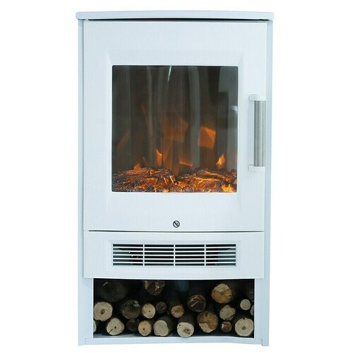 VOLTOMAT HEATING Električni kamin (Bijela, 900 W - 1.800 W, 34,5 x 44 x 74,5 cm) + BAUHAUS jamstvo 5 godina na uređaje na električni ili motorni pogon Cijene