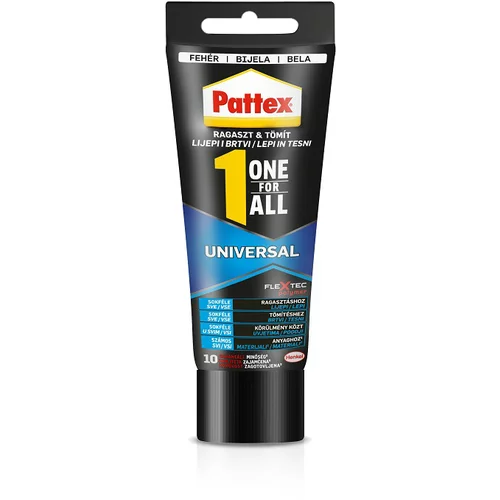 PATTEX univerzalno ljepilo one for all (bijele boje, 142 g)