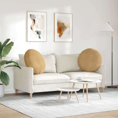  Jastučići za sjedenje 2 pcs Smeđa &amp;Oslash; 40 x 13 cm Bar&amp;scaron;un Slike