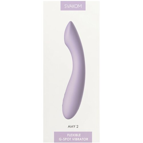Svakom Amy 2 G-Spot & Clitoral Vibrator Light Purple Cene