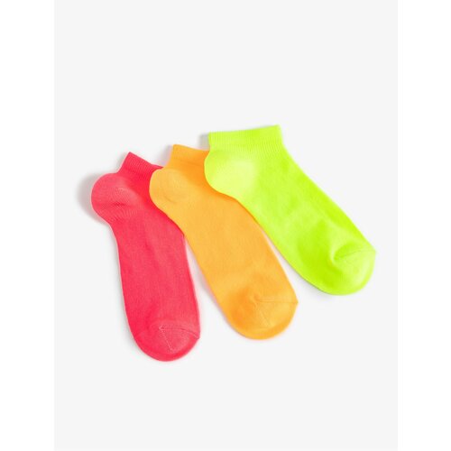 Koton 3-Pack Multi Color Basic Booties Socks Set Slike