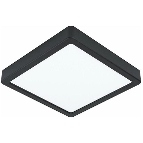 Eglo 78814 - LED Plafonsko svetlo FUEVA LED/17W/230V 21x21 cm crno Slike