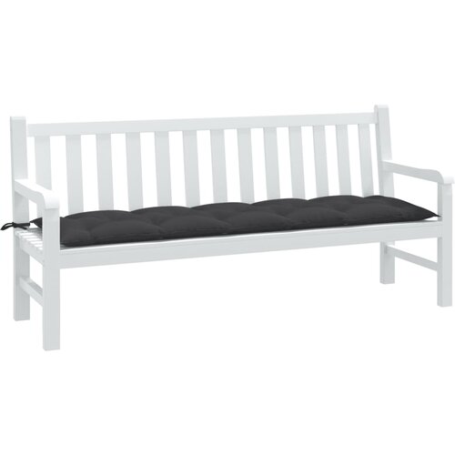 vidaXL Jastuk za vrtnu klupu prošarano antracit 180x50x7 cm tkanina Cijene