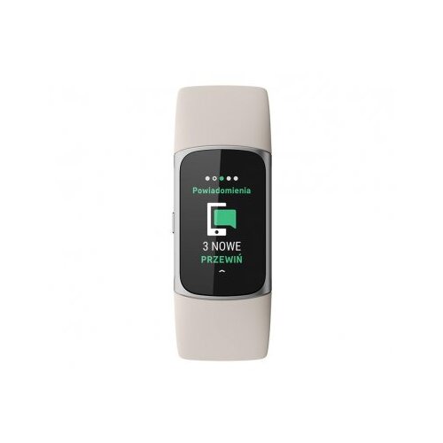Fitbit Charge 6, Porcelain/Silver, (20850231) Cene
