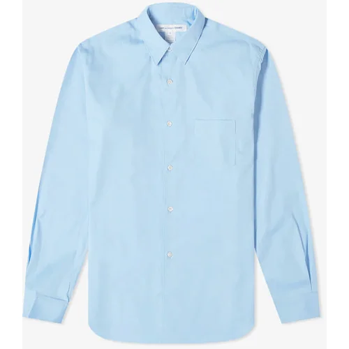 Comme des Garçons SHIRT Forever Kids Shirt Woven Blue