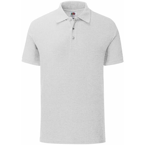Fruit Of The Loom Light Grey Men's Polo Shirt Tailored Fit Friut of the Loom Slike