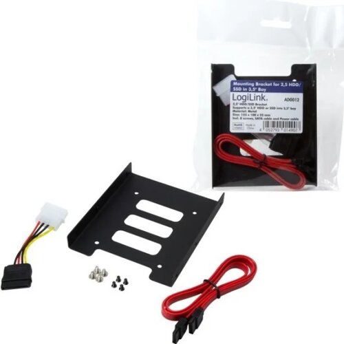 Logilink HDD SSD bracket 2.5 to 3.5 AD0013 Cijene