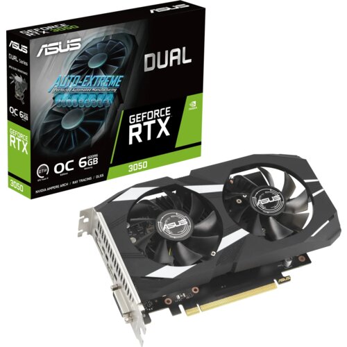  grafična kartica asus geforce rtx 3050 dual oc, 6GB GDDR6, pci-e 4.0 Cene