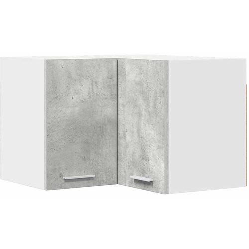  ormarić s pohranom Beton siva i bijela 57 x 57 x 40 cm Slike