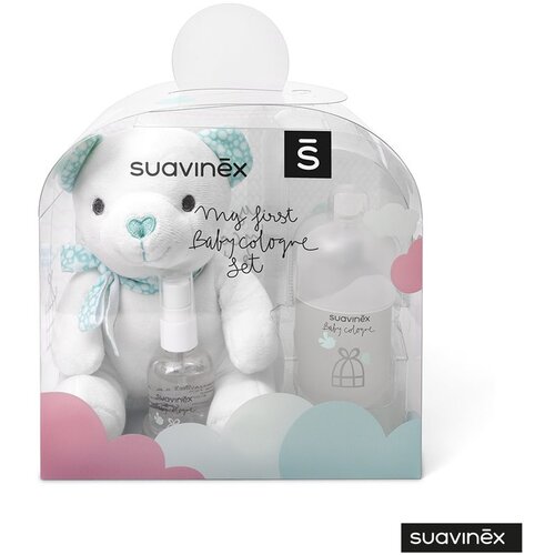 Suavinex Baby Cologne My First Baby Cologne Set poklon set za djecu od rođenja Slike