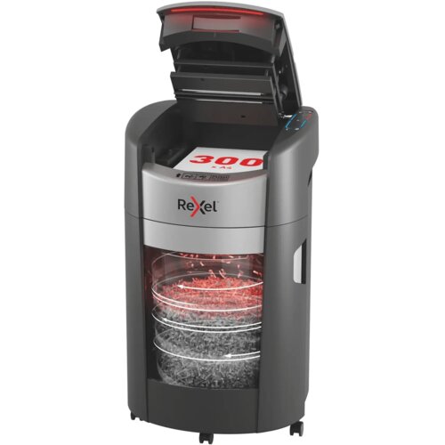 Rexel 2025300MEU uređaj za usitnjavanje papira Sjeckanje mikro rezom 55 dB 22,5 cm Crno Slike