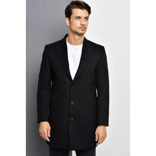 Dewberry PLT8390 MEN&amp;#039;S COAT-BLACK Slike