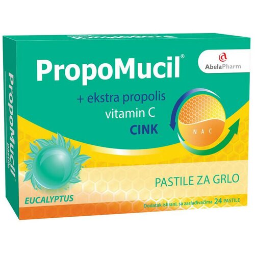 PropoMucil PropoMucil® pastile eukaliptus Slike