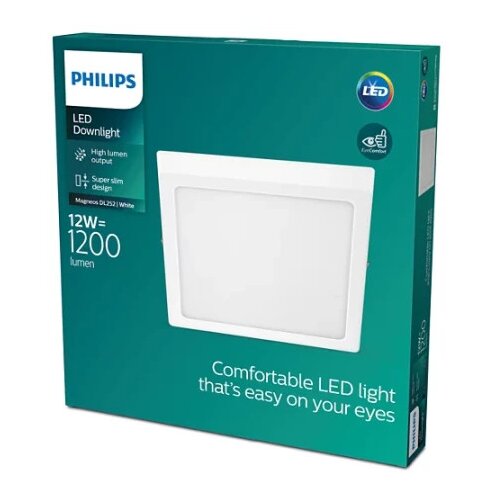 Philips magneos plafonska lampa sq 12w 27k wh 06,929002661231 ( 19144 ) Slike