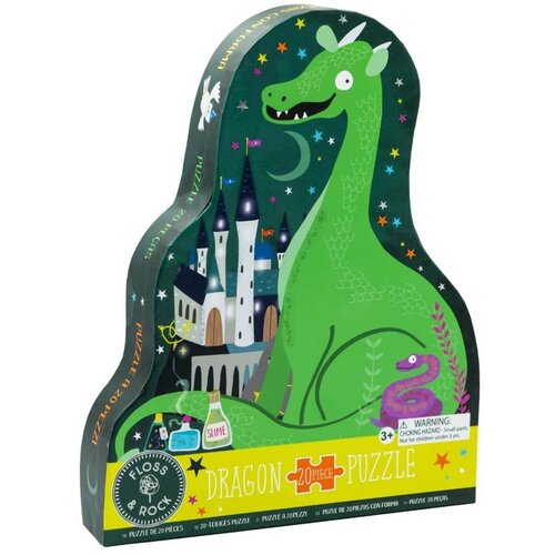 Floss&Rock® sestavljanka jigsaw puzzle dragon (20 kosov) Cene
