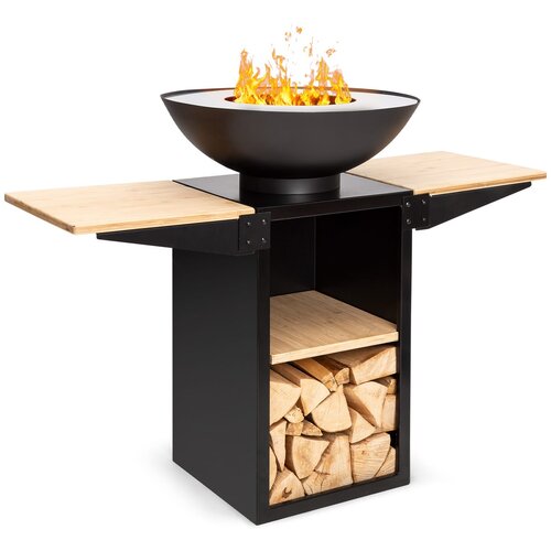 Blumfeldt Savage 2.0 Tall kamin s ro&amp;scaron;tiljem, Crna Slike
