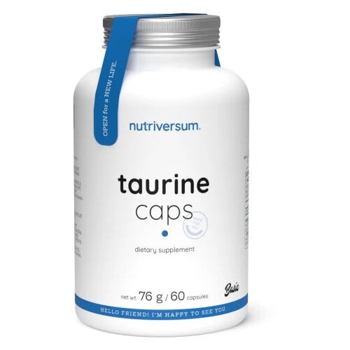 NUTRIVERSUM taurine 1000mg &amp;ndash; aminokiselina za povećanje snage i oporavak mi&amp;scaron;ića Slike