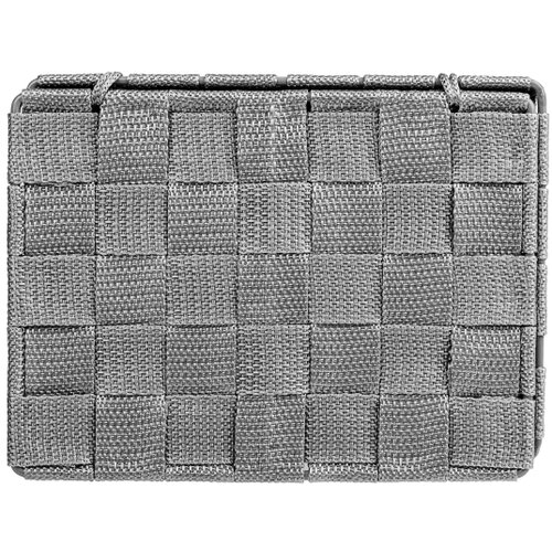 Wenko Ko&amp;scaron;arica s pokrovom Adria (19 x 10 x 14 cm, siva, polipropilen) Slike