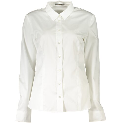 Guess Jeans WOMEN&#39;S LONG SLEEVE SHIRT WHITE Cijene
