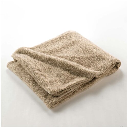 Douceur d intérieur Bež odeja iz flisa 180x220 cm Curly Wooly – Cene