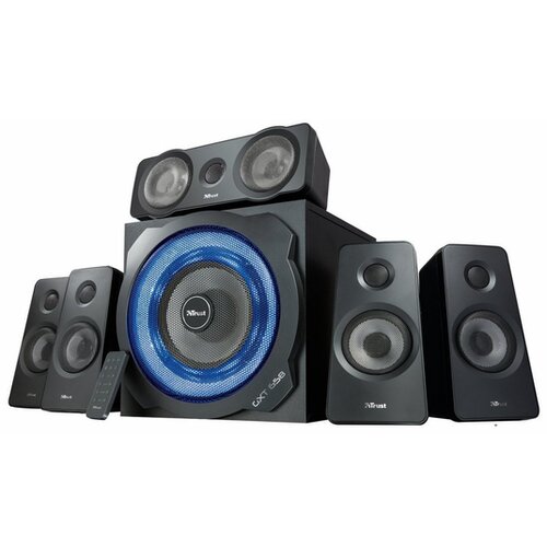 Trust 5.1 PC zvučnik Žičani GXT 658 Tytan 90 W Crna Cijene