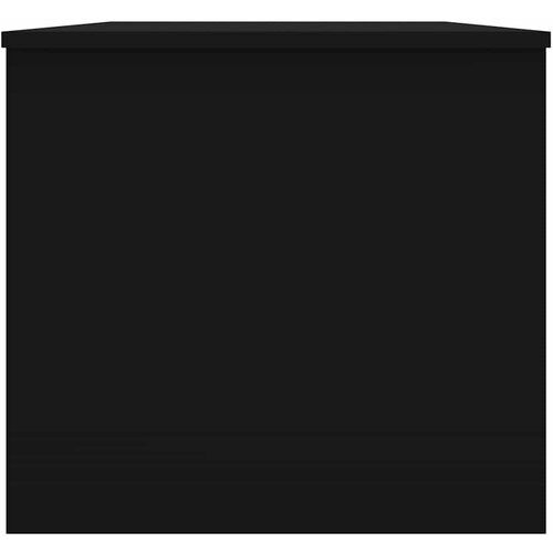  Stolić za kavu crni 102x50,5x46,5 cm od konstruiranog drva Slike