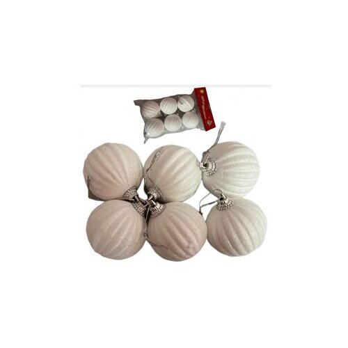  Kugle za bor 6/1 5cm Bijela Cijene