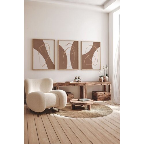 Wallity slika 3Dartsoho77, 3 dijela, 33 x 48 cm Cijene