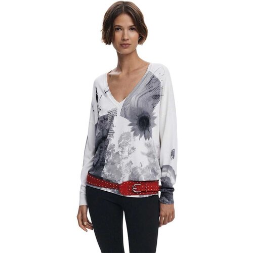 Desigual loose fit ženski džemper Slike