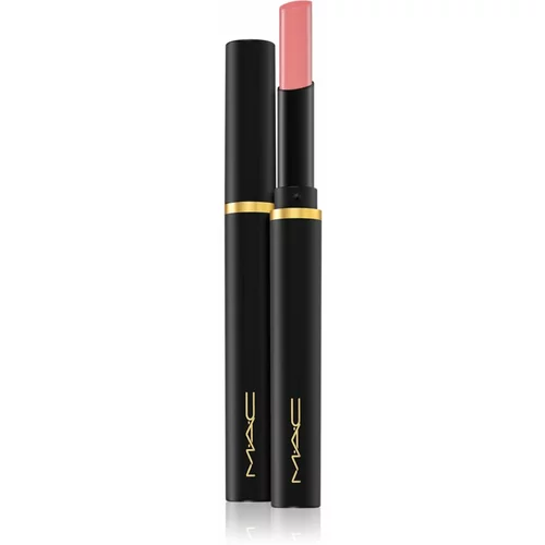MAC Cosmetics Powder Kiss Velvet Blur Slim Stick mat vlažilna šminka odtenek Peppery Pink 2 g