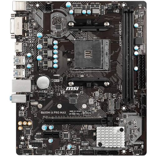MSI matična ploča B450M-A PRO MAX Slike