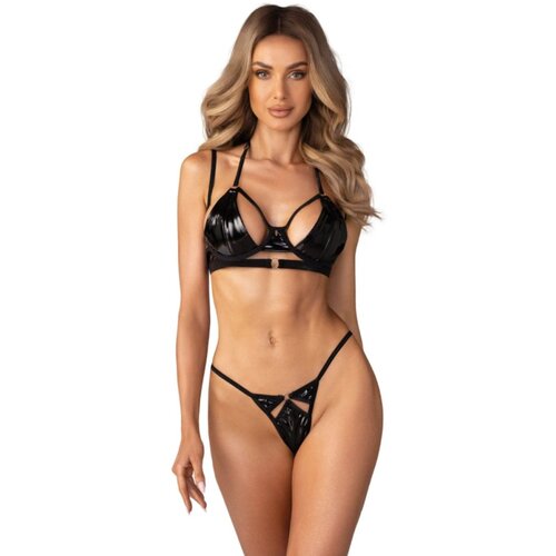 Obsessive Keira Lise 2-Piece Set &ndash; Black Cijene