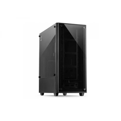 InterTech PC kućište C-303 Mirror, Midi Tower, ATX, USB 3.0, Crno Cene