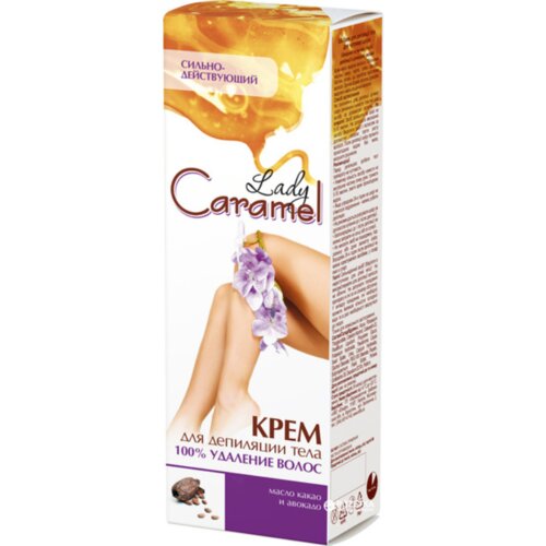 Krema za depilaciju Lady Caramel 100% uklanjanje &amp;ndash; 100 ml Slike