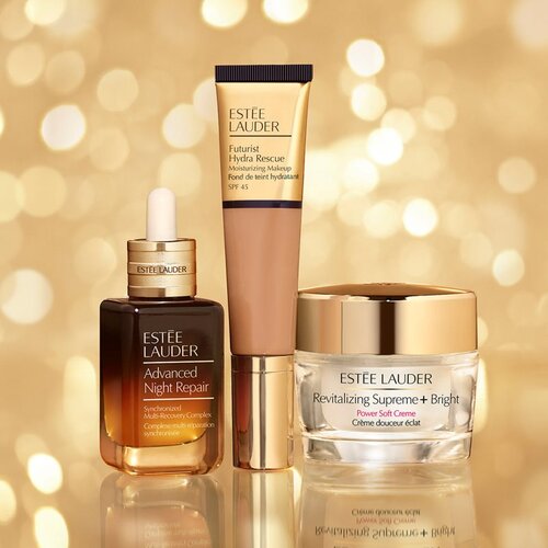 Est&amp;eacute;e Lauder Futurist Hydra Rescue vlažilni tekoči puder SPF 45 odtenek 3W2 Cashew 35 ml Slike