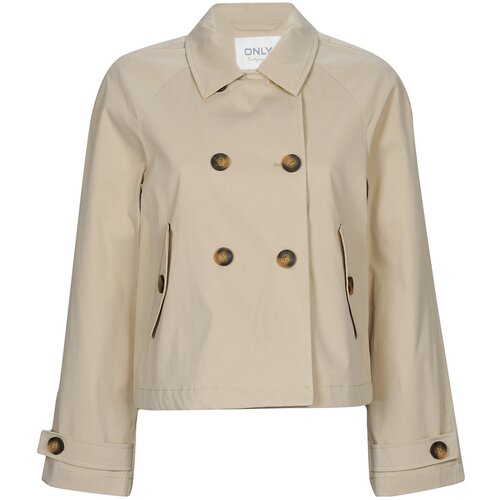Only ONLAPRIL SHORT TRENCHCOAT CC Bež Slike
