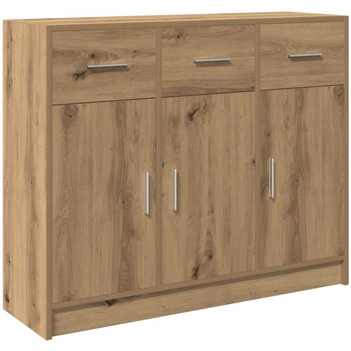 Maison Chic Komoda - Predalnik artisian hrast 91x28x75 cm konstruiran les, (21717162) Cene