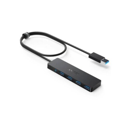 Anker Ultra Slim 4-port USB 3.0 hub črn Cene