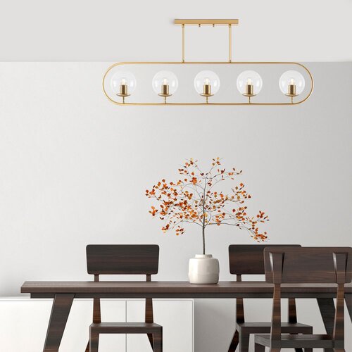 Opviq Jewel - 10626 Shiny Gold Chandelier Slike