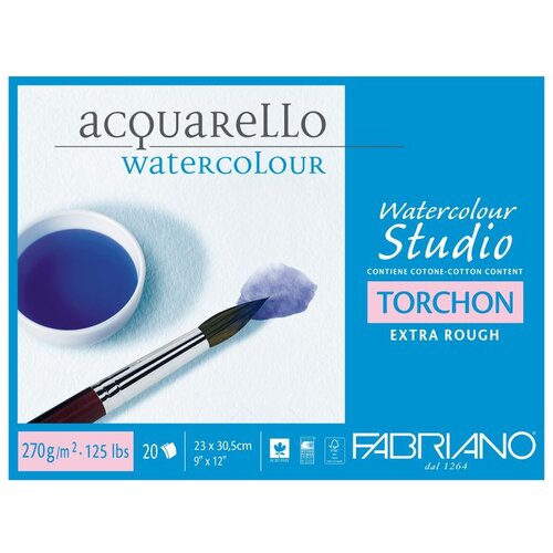 Fabriano Blok Watercolor 23X30,5 270G 20L 19100276 Eol Cene